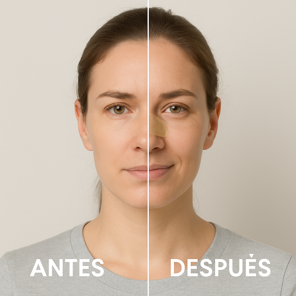 Tiras nasales Oxigena+ tecnología avanzada respiratoria